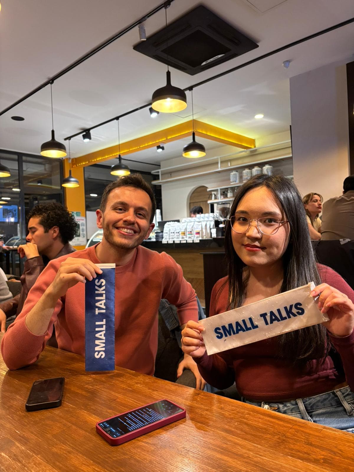 Small Talks etkinliğinde katılımcılar