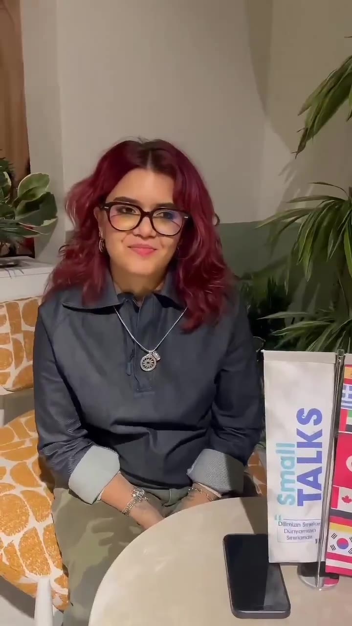 Small Talks katılımcısı